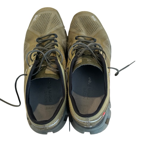 On Mens Cloud X Running Shoes Sneakers Olive/Khaki Excellent condition Size 10.5 - Picture 5 of 8